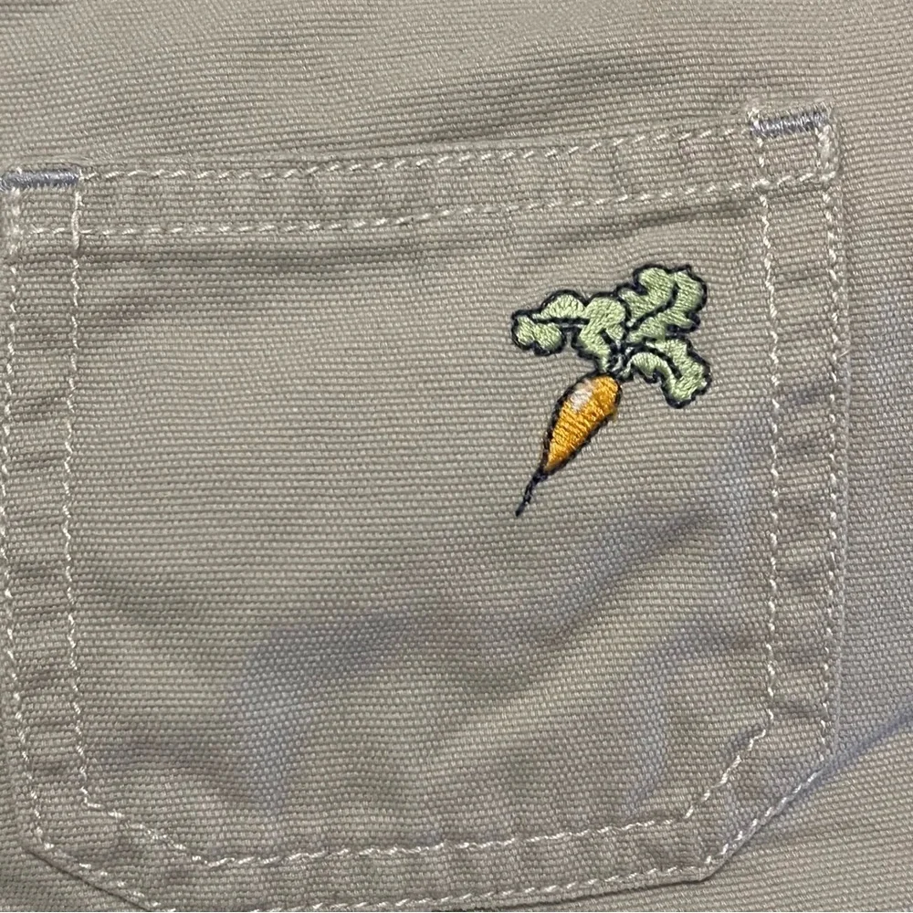 Gymboree Baby Peter Rabbit Beige Overalls Embroidered 12-18 Months
